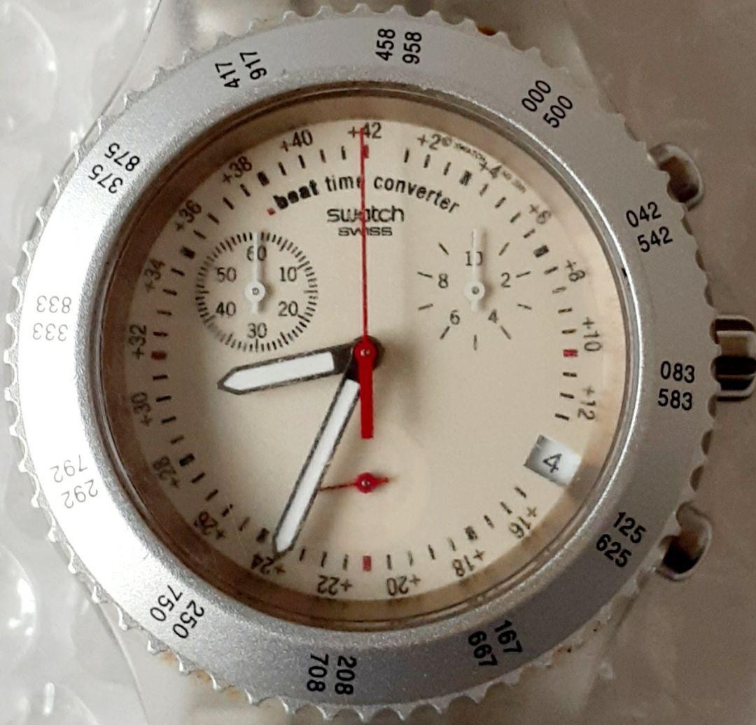 Swatch [Made of aluminum] Lightweight [New battery] Men’s watch