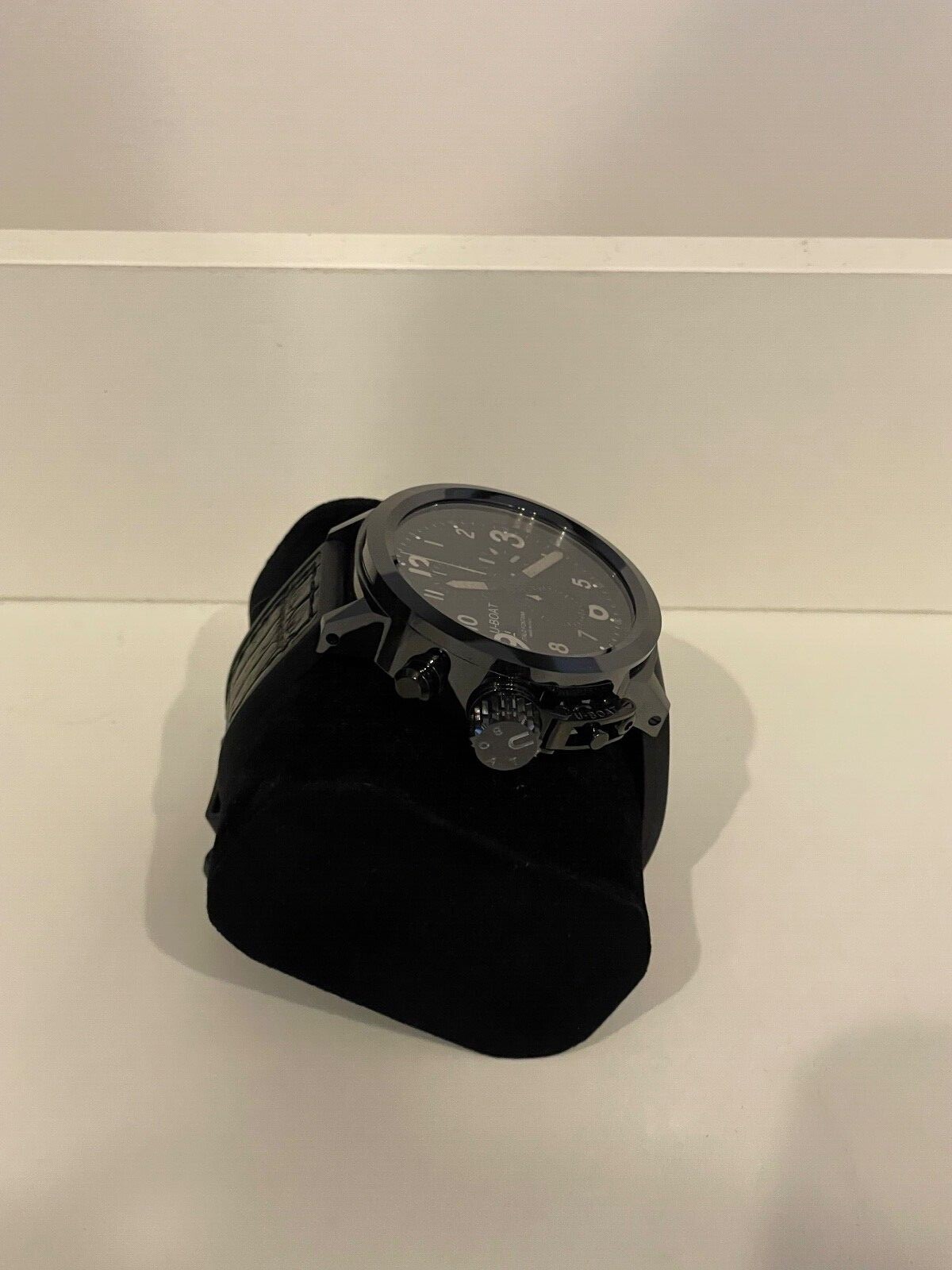U-Boat Italo Fontana Black Men’s Watch Pristine Condition 