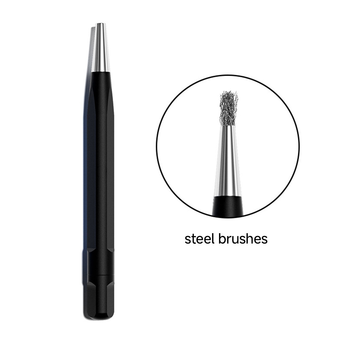 Watch Clean Rust Removal Brush Pen,Glass Fiber Brush Watch Parts Polishing Tool