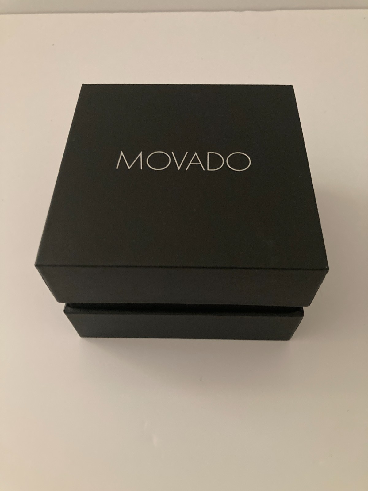 Movado Museum Classic Men’s Swiss Luxury Watch Stainless Steel Black Dial
