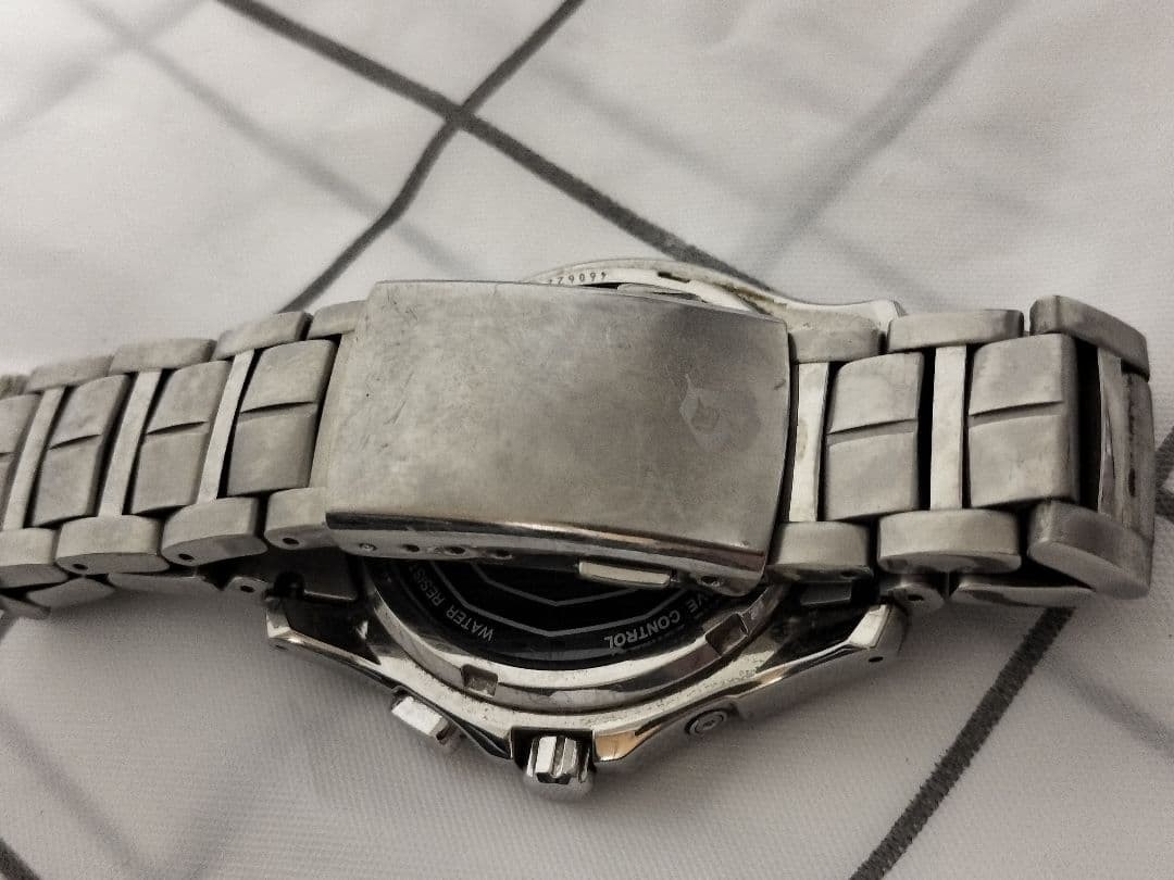 Seiko Brightz 5B21-0AA0 Radio Solar Titanium Watch Used From Japan