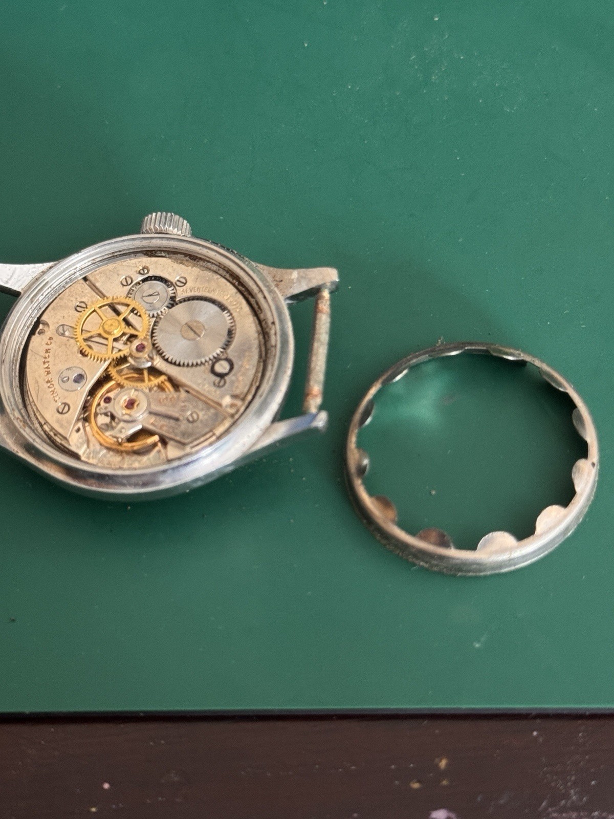 Vintage Timor Military Manual Wind Wrist Watch 30mm