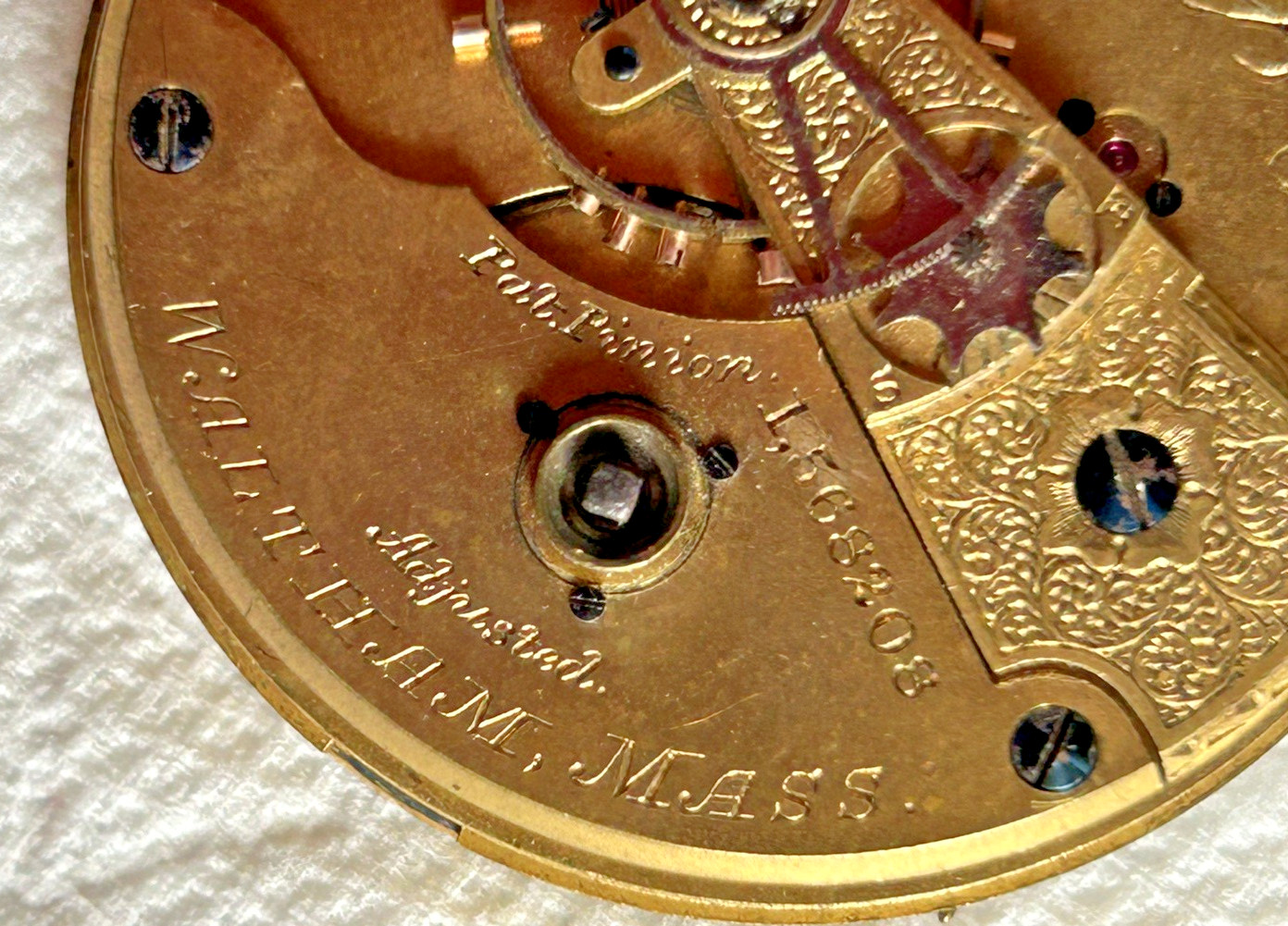 Vintage Waltham Appleton Tracy 18s 15J Model 1877 Pocket Watch Movement – Parts