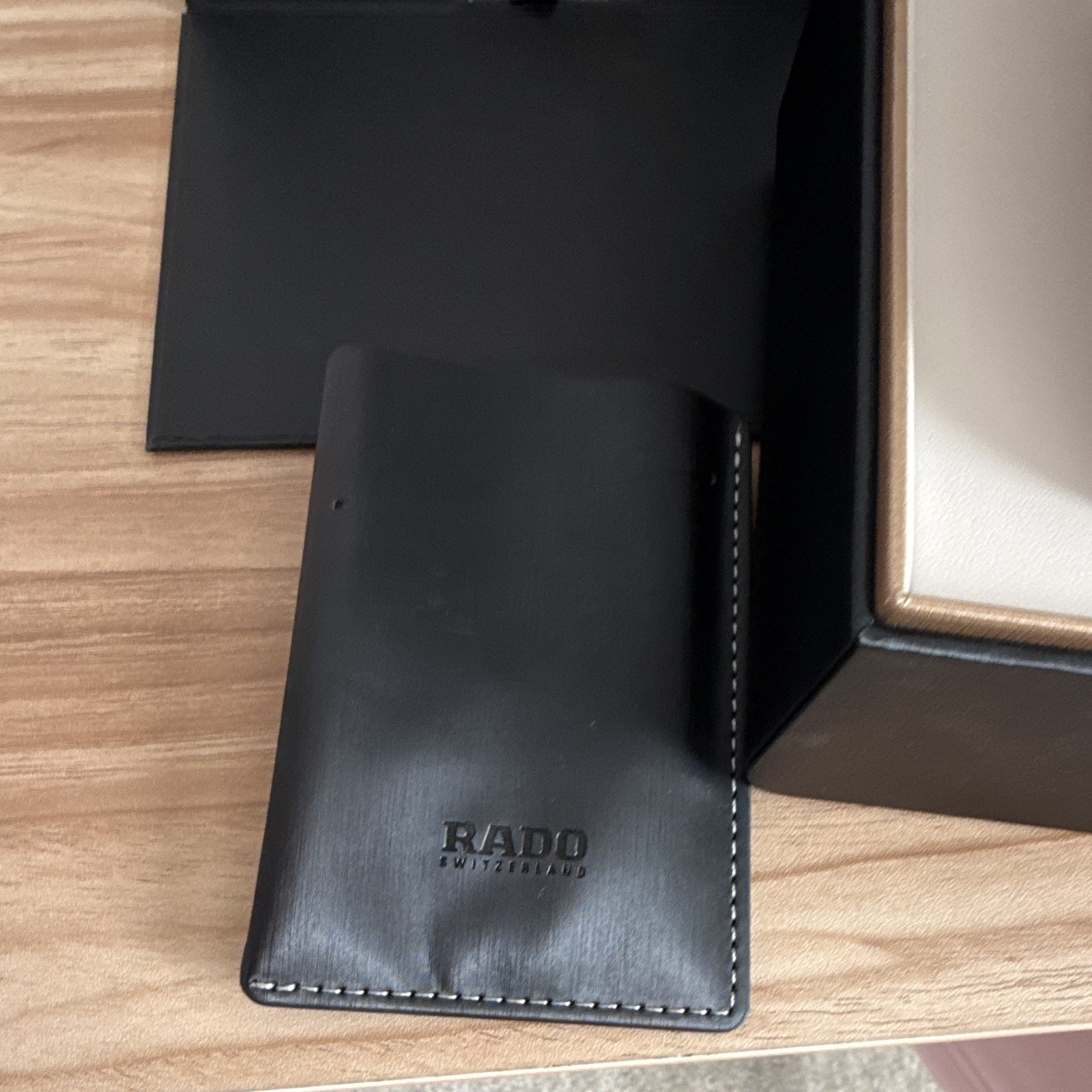 Rado Captain Cook Quartz 37mm White Dial SS Bracelet Date Box Papers
