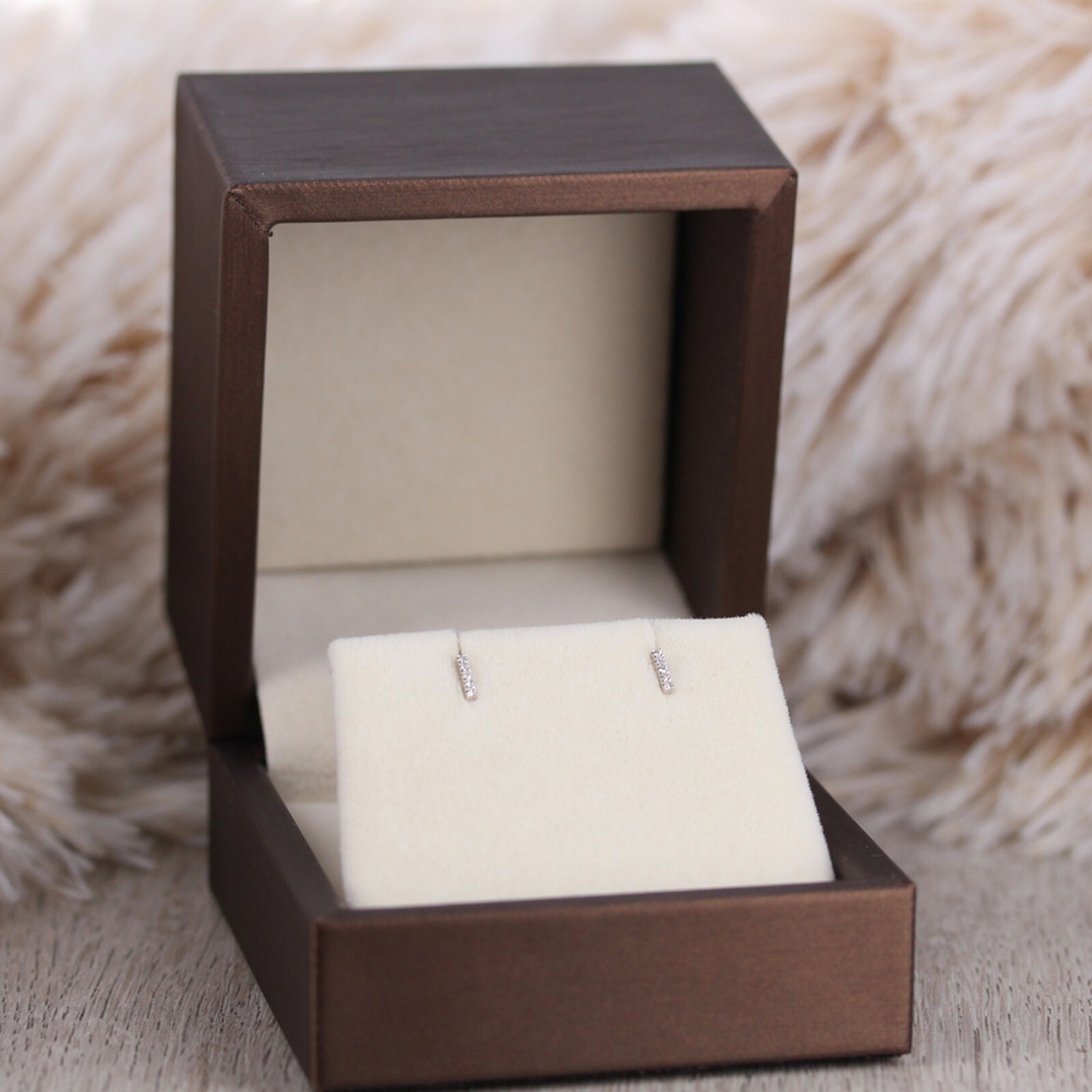 Diamond Studs, 14kt Yellow / White Gold, Fine Jewelry, Mini Diamond Earrings