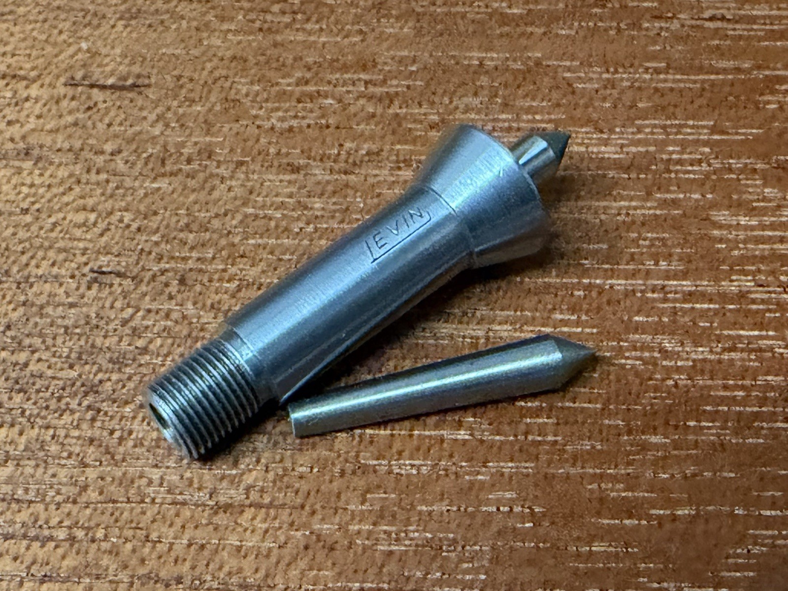nos 8mm LEVIN Taper Center, Watchmaker’s Jeweler’s Lathe