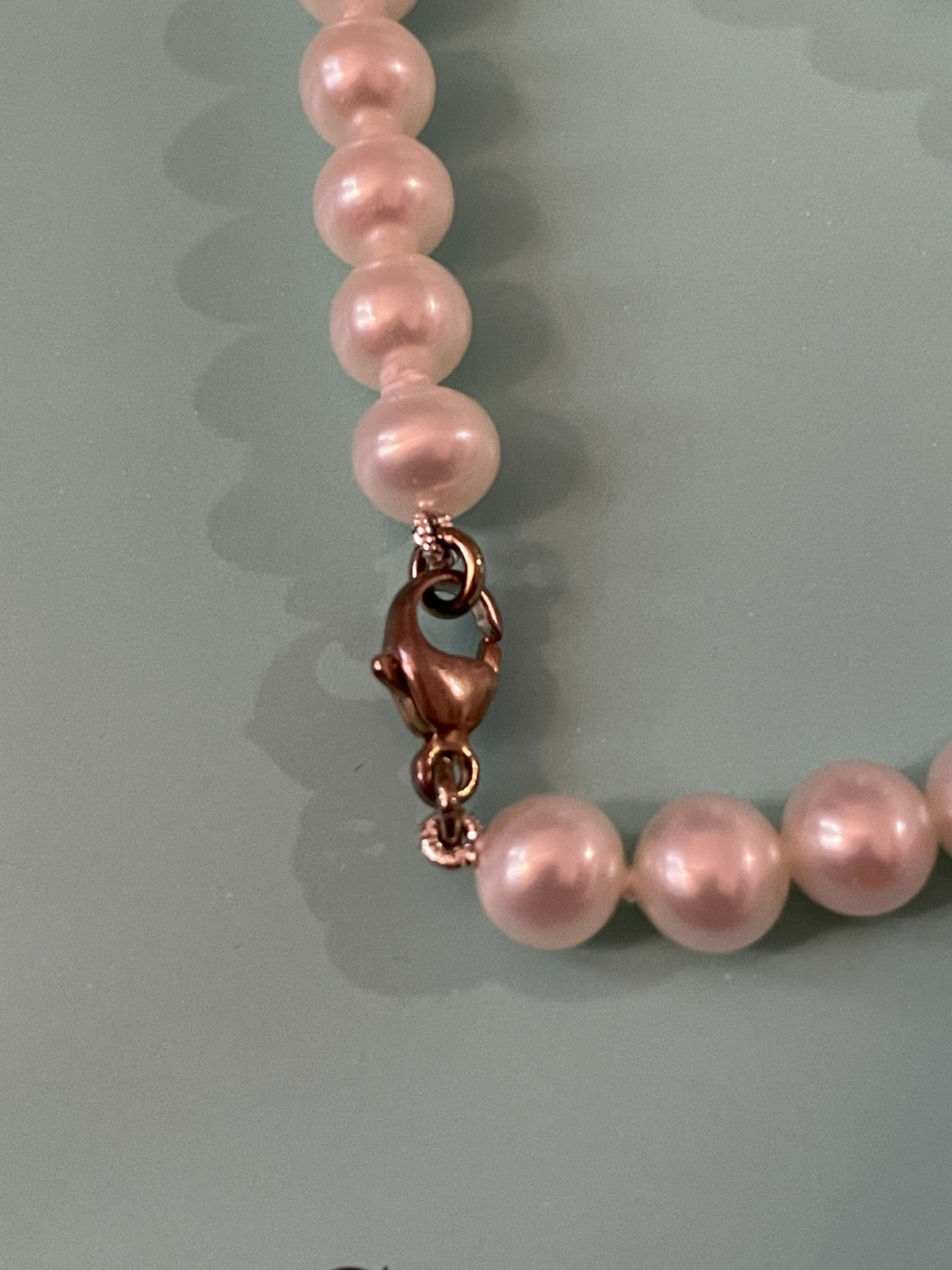 SUPREME TIFFANY & CO. OVAL TAG PEARL 925 STERLING SILVER 51 CM LENGTH NECKLACE