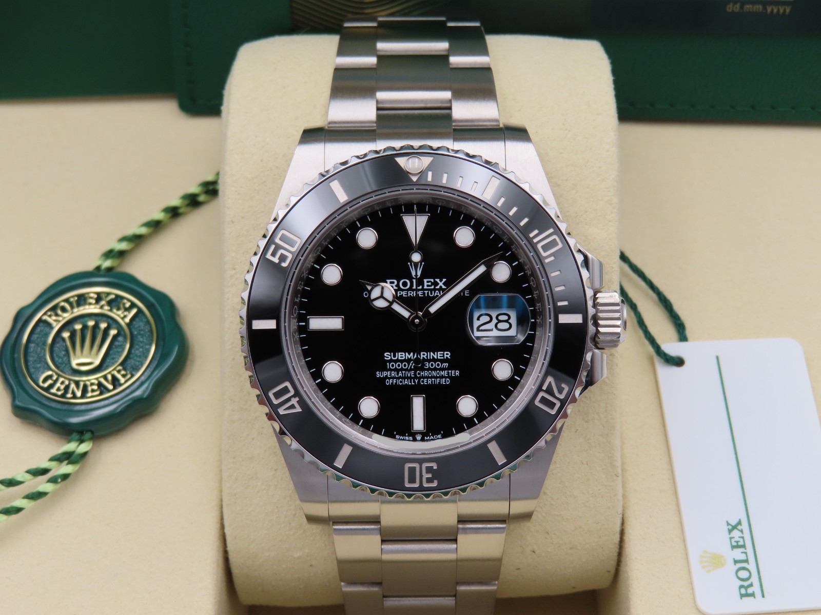 Rolex Submariner Date 126610LN Men’s 41mm Wristwatch Pre-Owned Box Papers 2025