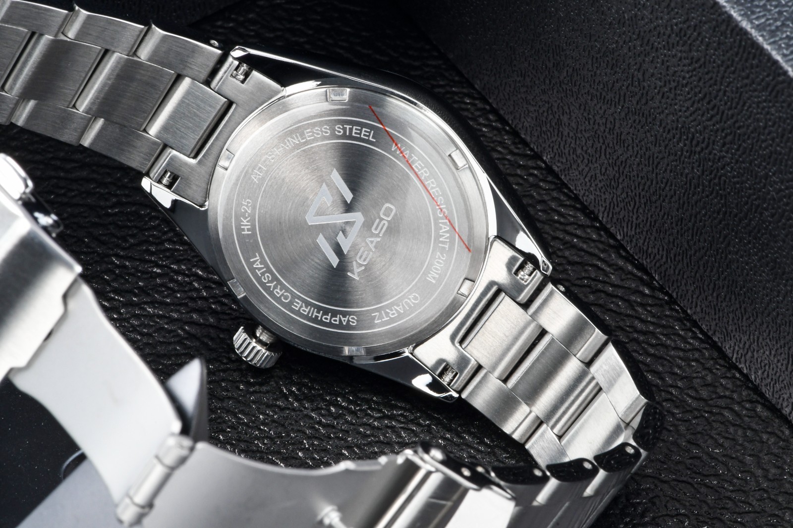 KEASO Miyota 2035 Japan Quartz Movement 200M Diver Watch 36.8mm C3 316L KE03