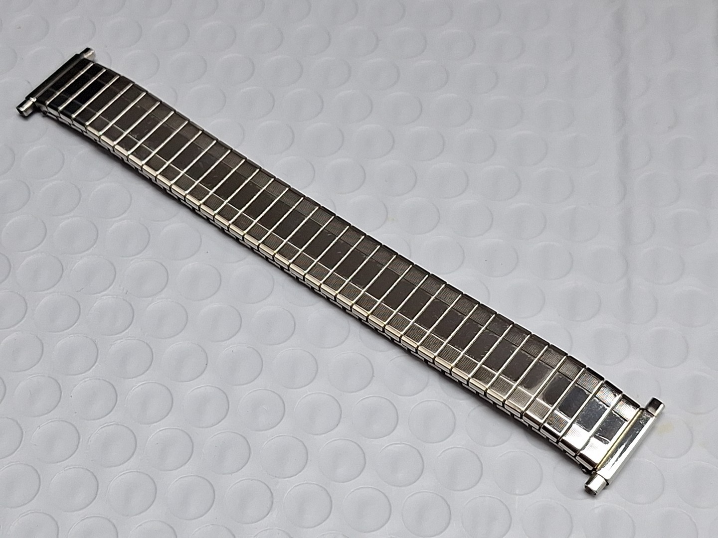 FLEXON Stainless Steel Watch Band Expansion Bracelet 16mm-21.5mm Adjustable End