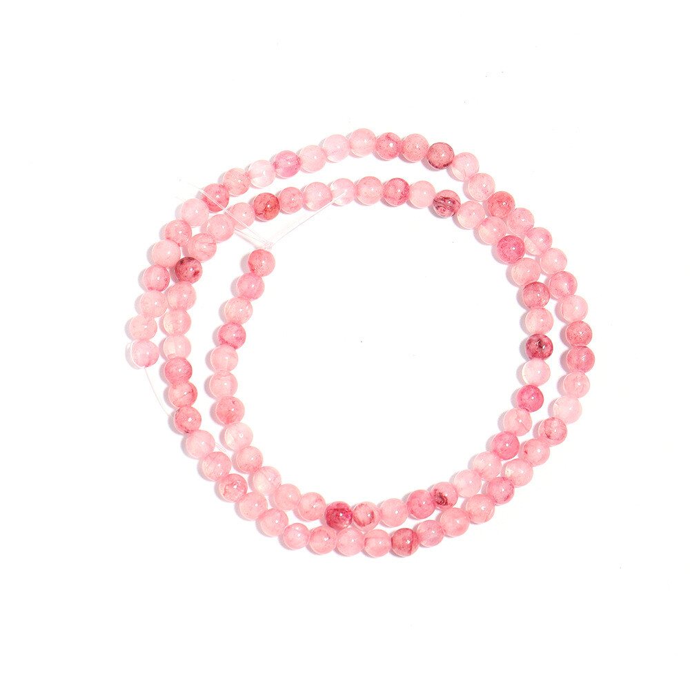 4-12mm Natural Stone Persian Jade Round Spacer Beads for Bracelet Jewelry Making