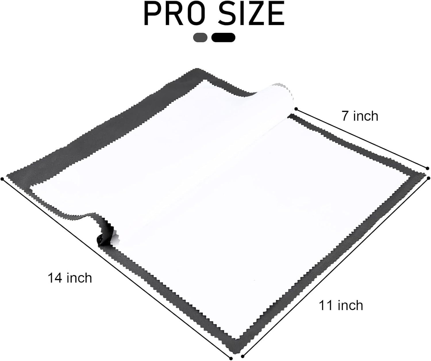 Luxury 14×11 Inch Jewelry Cleaning Cloth Set – Non-Toxic Microfiber Excellence