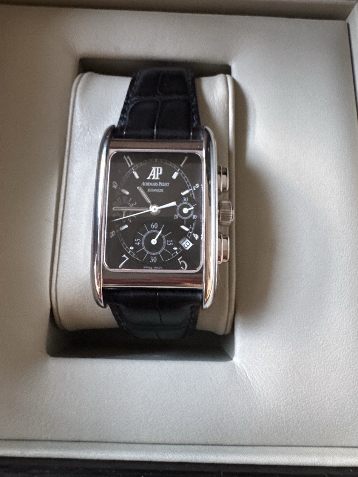 Audemars Piguet Edward Piguet white gold chronograph watch 25925BC/0/0001CR/01
