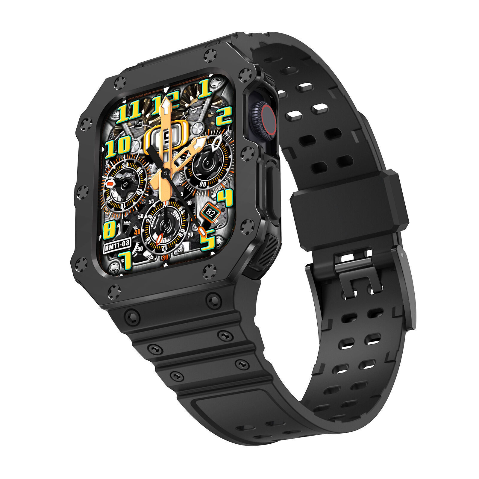 Band For Apple Watch Series 7 8 9 41/45MM Series SE 3 2 4 5 6 iWatch Strap+Case