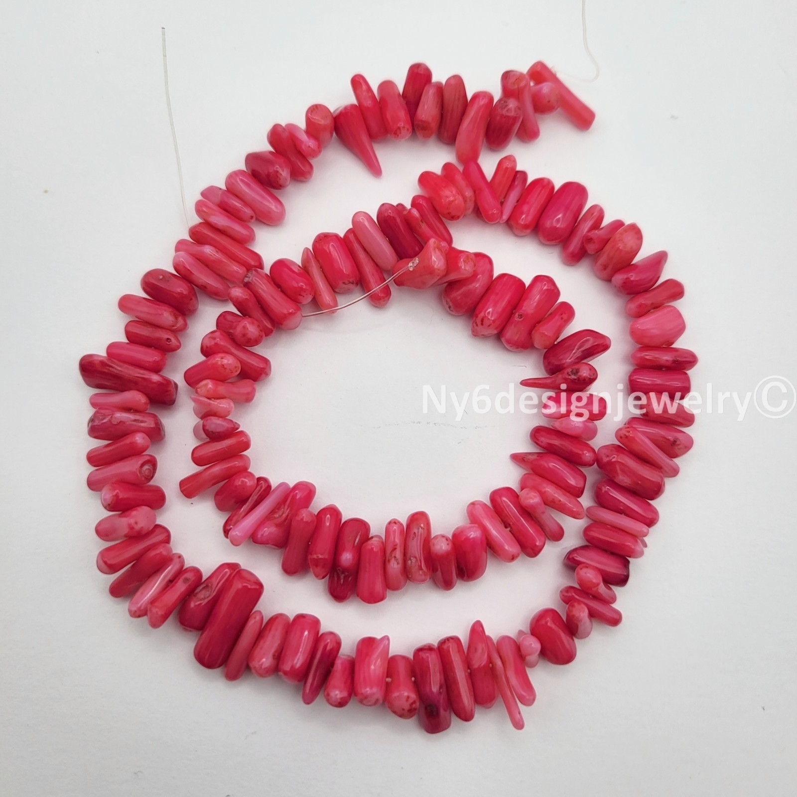 Coral Stick Brick Branch Chips Beads Medium Small High Quality Gemstone Coral