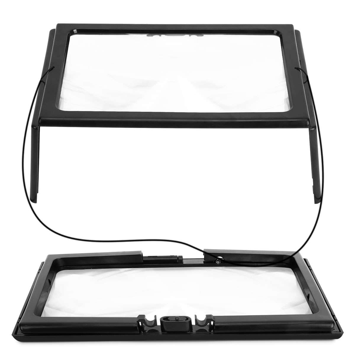 Large Magnifying Glass Hands Free With LED Light Magnifier Giant Reading sewing