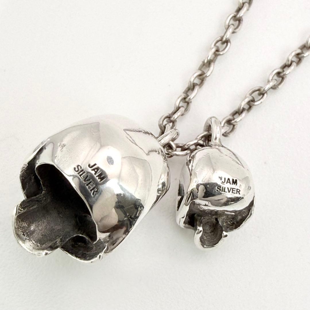 JAM HOME MADE Double Smile Skull Necklace
