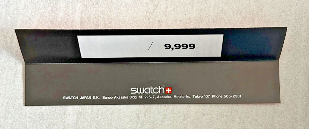 Swatch Art Special – Rorrim 5 – GZ107 – 1987 – Tadanori Yokoo – Rorrim 5 Shirt