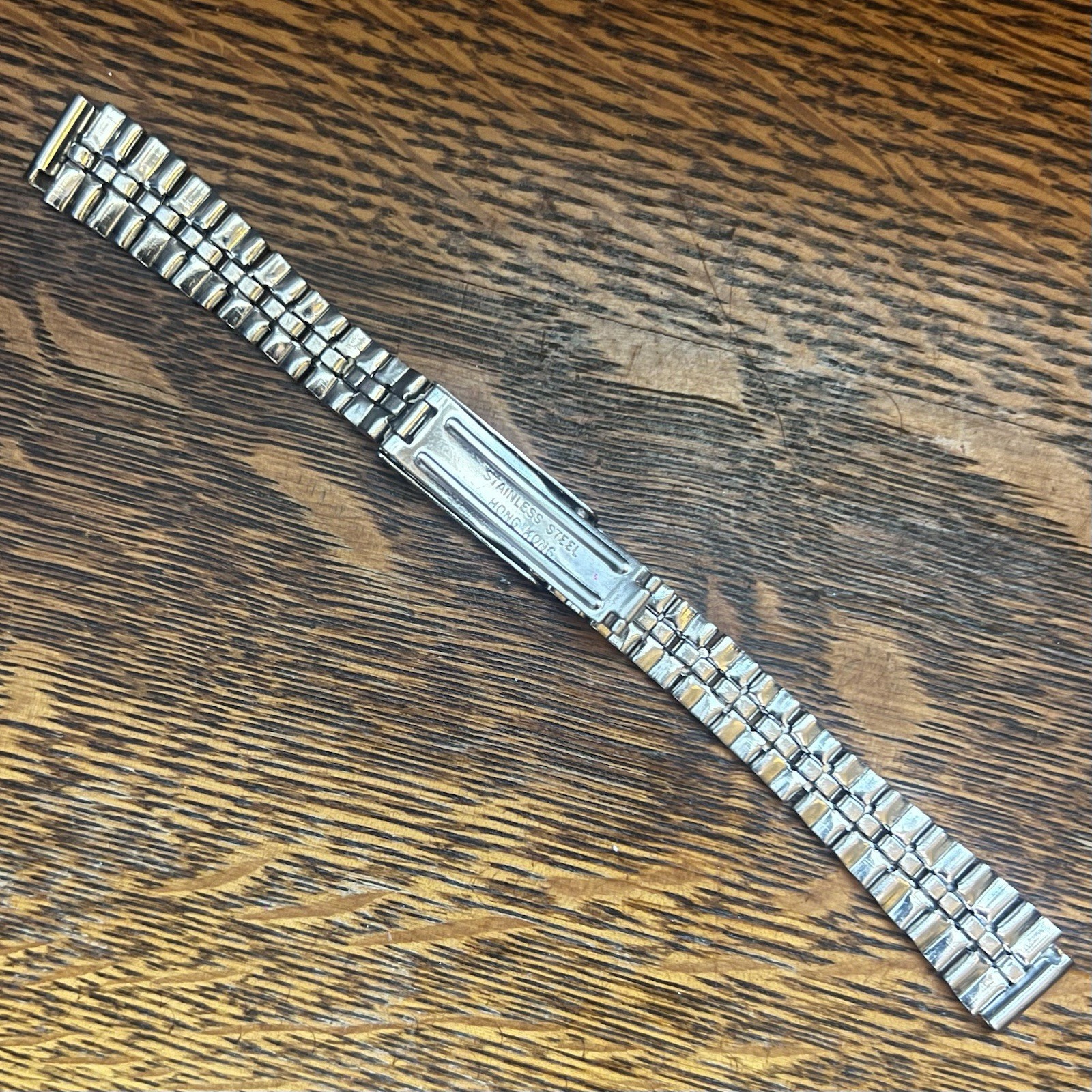 Vintage Stainless Steel Watch Band SS 1970’s 1980’s Tapered