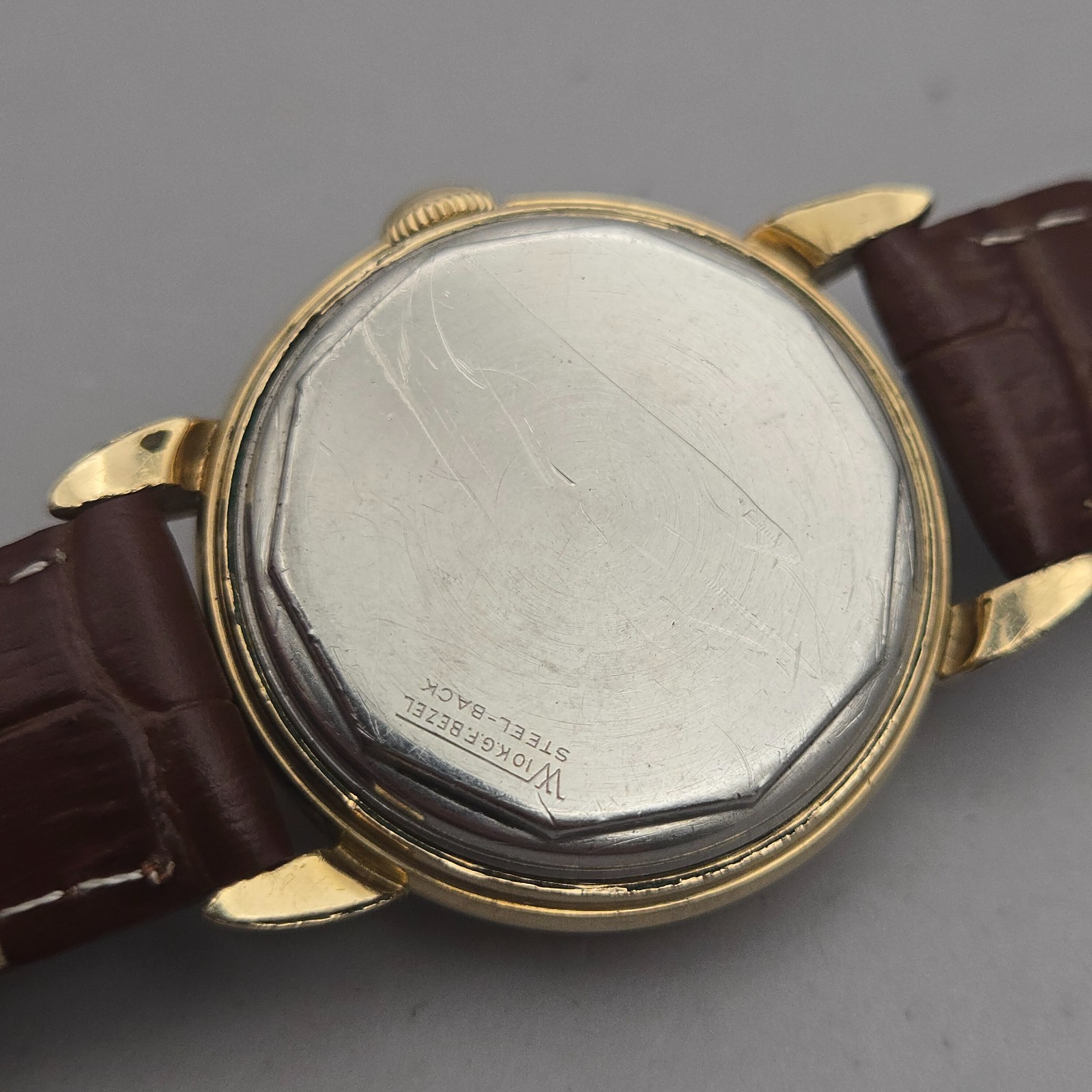 Vintage WITTNAUER men’s automatic watch AS 1250 Bumper 10K GF 1940s