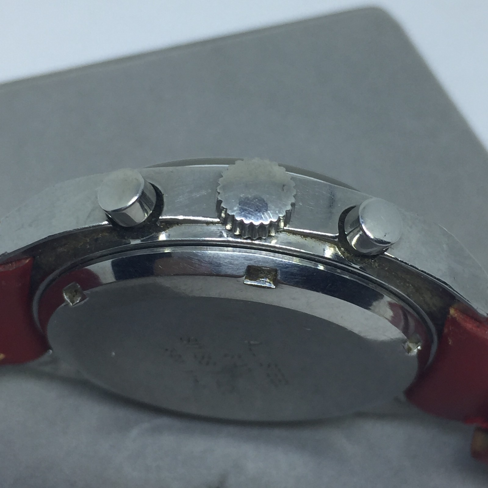 VINTAGE AUREOLE RACING CHRONOGRAPH VALJOUX 7734 38 MM MANUAL WIND