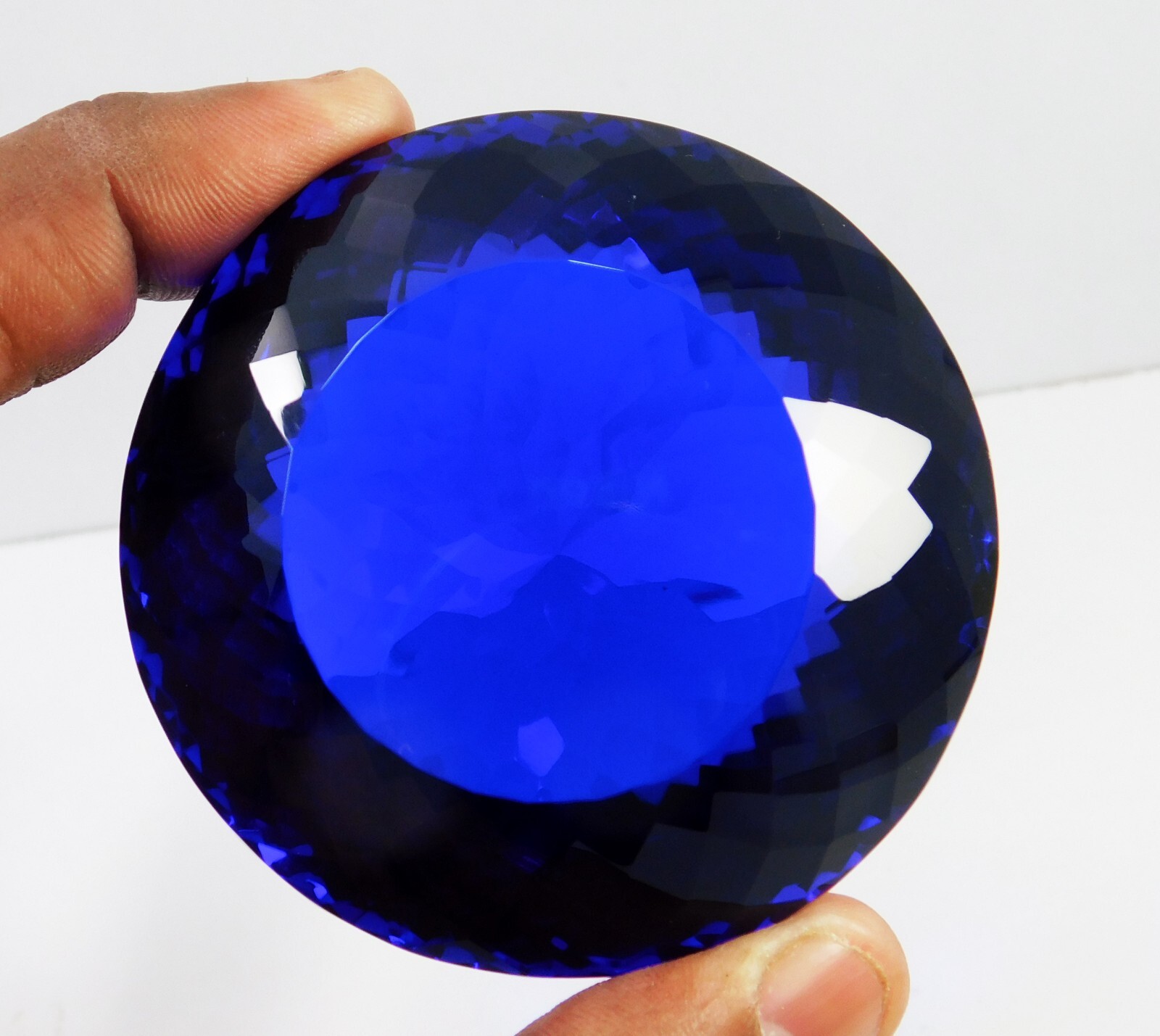 CERTIFIED!! 1054.10 Ct Huge Wonderful 100% Natural Top Blue Tanzanite Gemstone