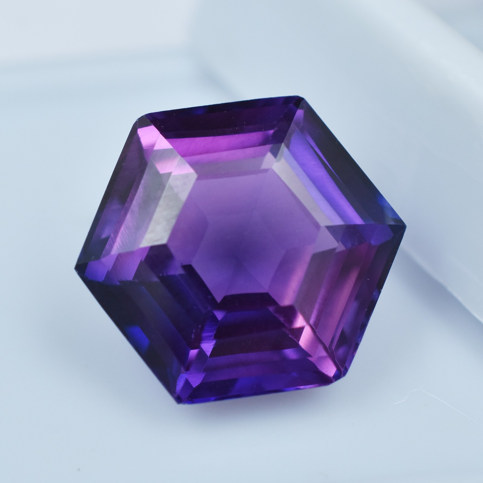 CERTIFIED 9.55 Ct Fancy Cut Purple Tanzanite Natural Gemstone Jewellary Making
