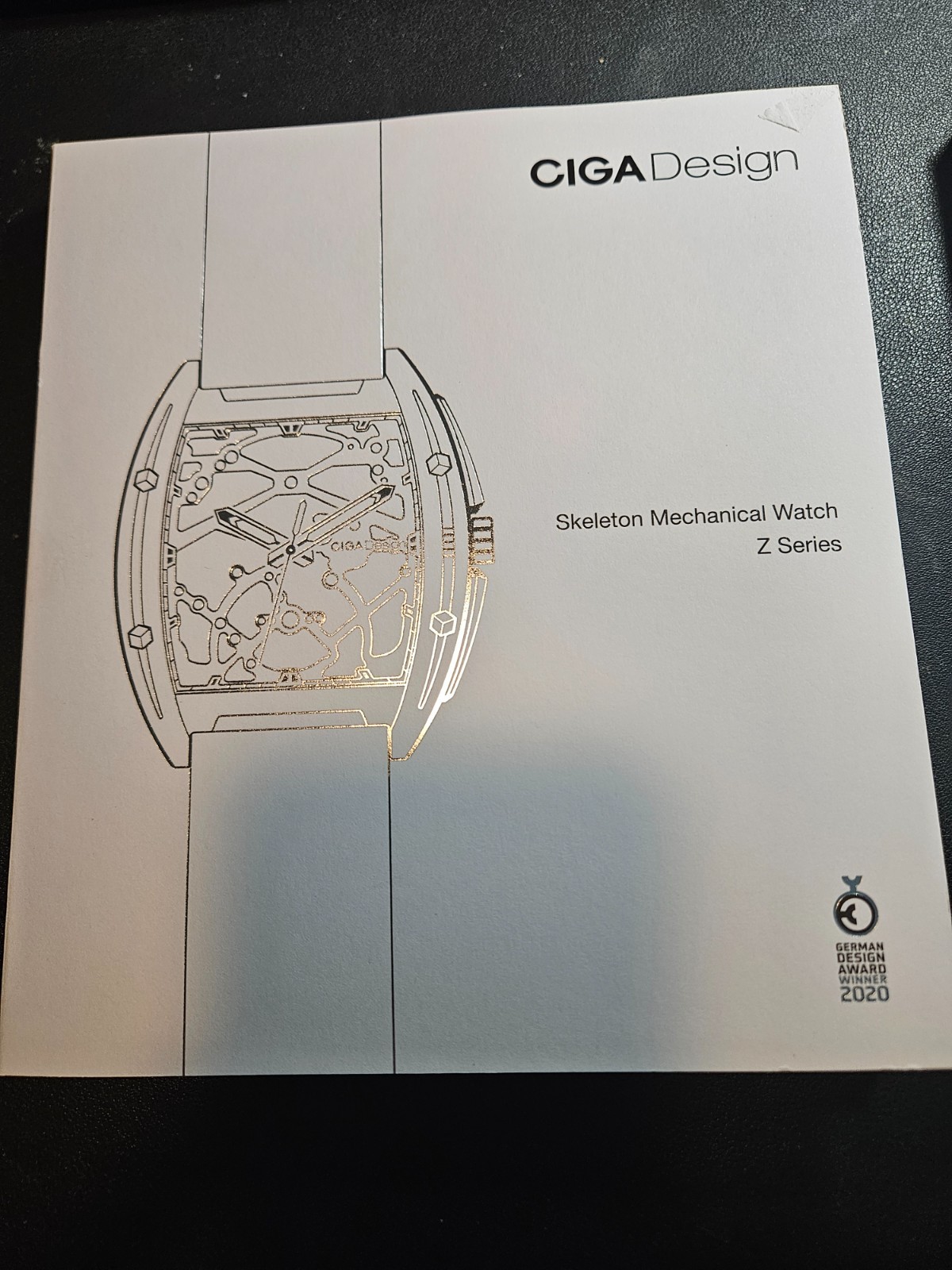 CIGA Design Skeleton Z Series Watch with multiple straps
