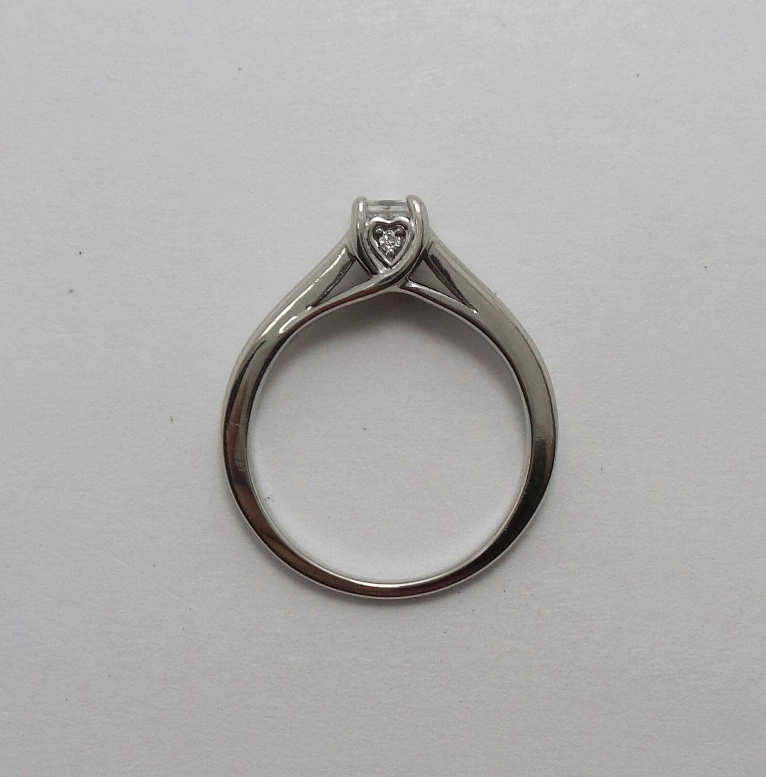 1/2CT Natural Diamond Anniversary Engagement Wedding Bridal Ring 14K White Gold