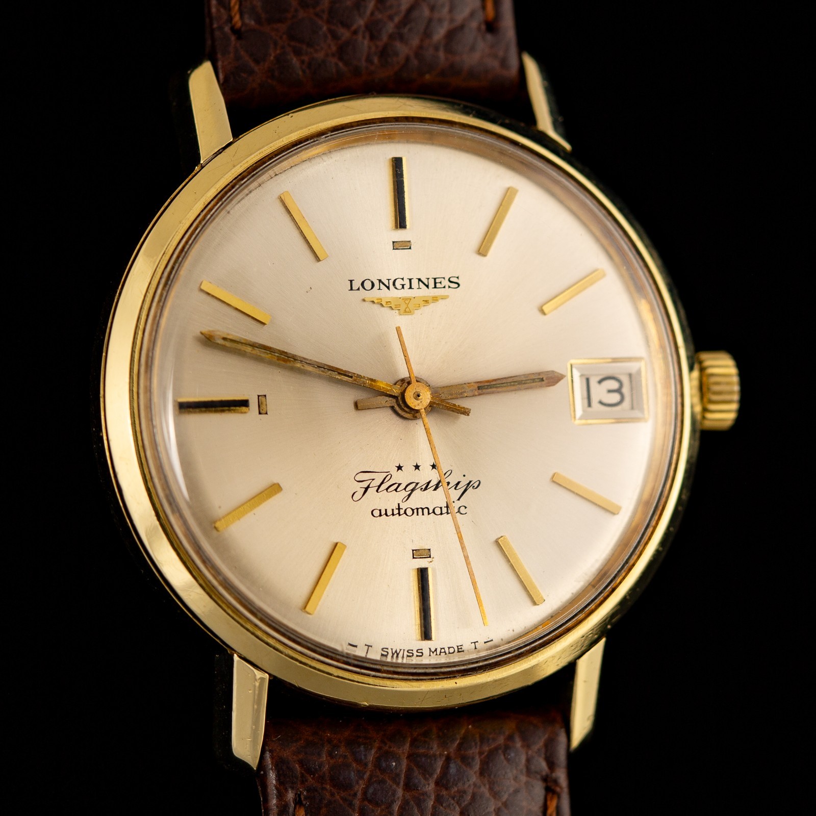Vintage 1967 Longines Flagship Automatic Ref 3318 Cal. 345 w/ Longines Extract