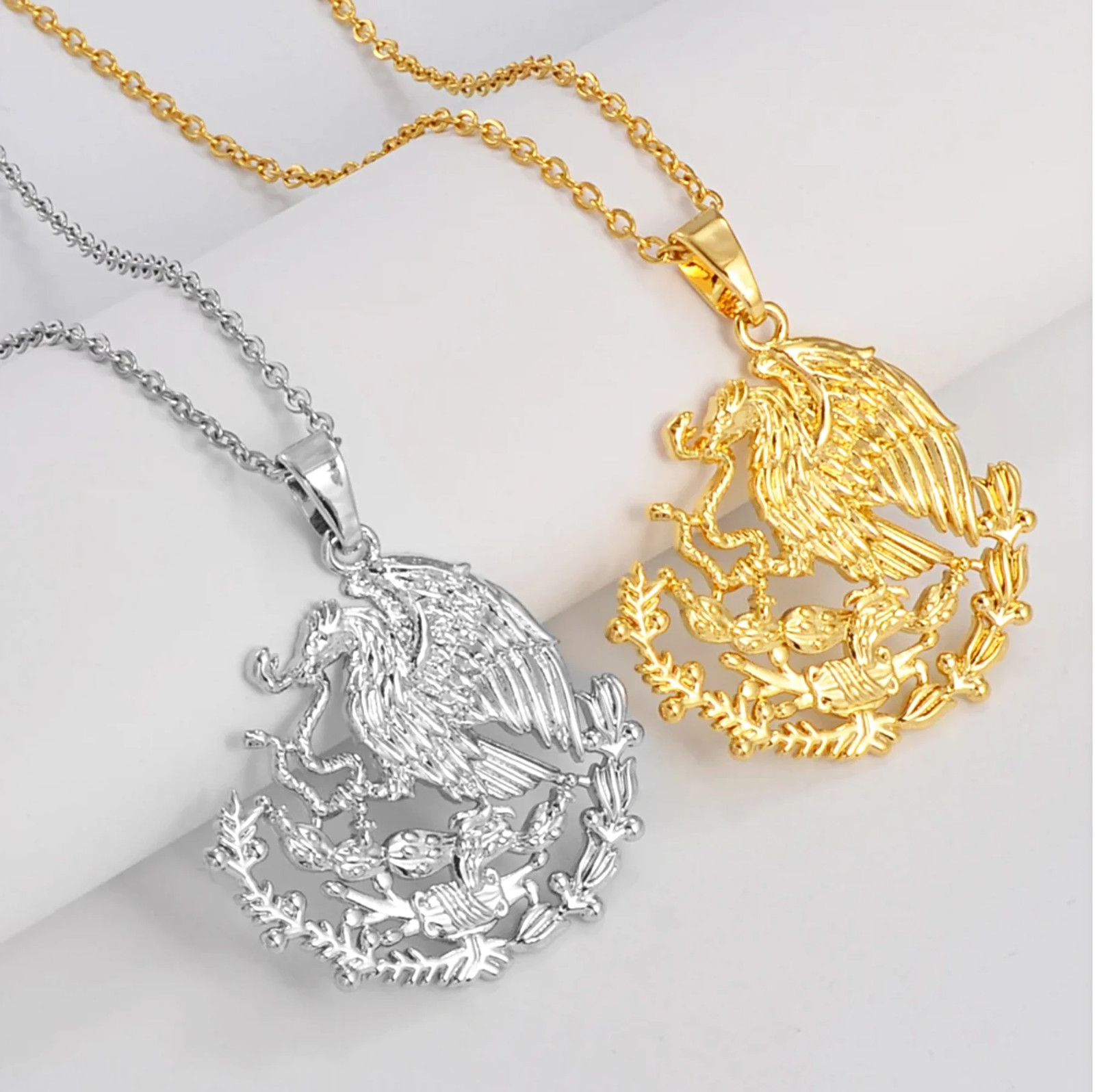 Coat of Arms of Mexico Pendant Necklace