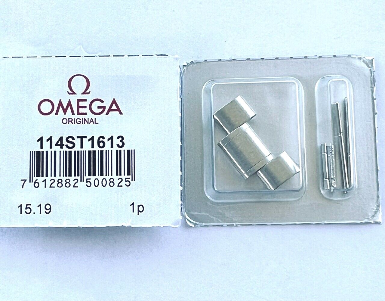 Authentic! Omega Seamaster 20mm Steel Link For Bracelet: 1613/934 or 1614/911