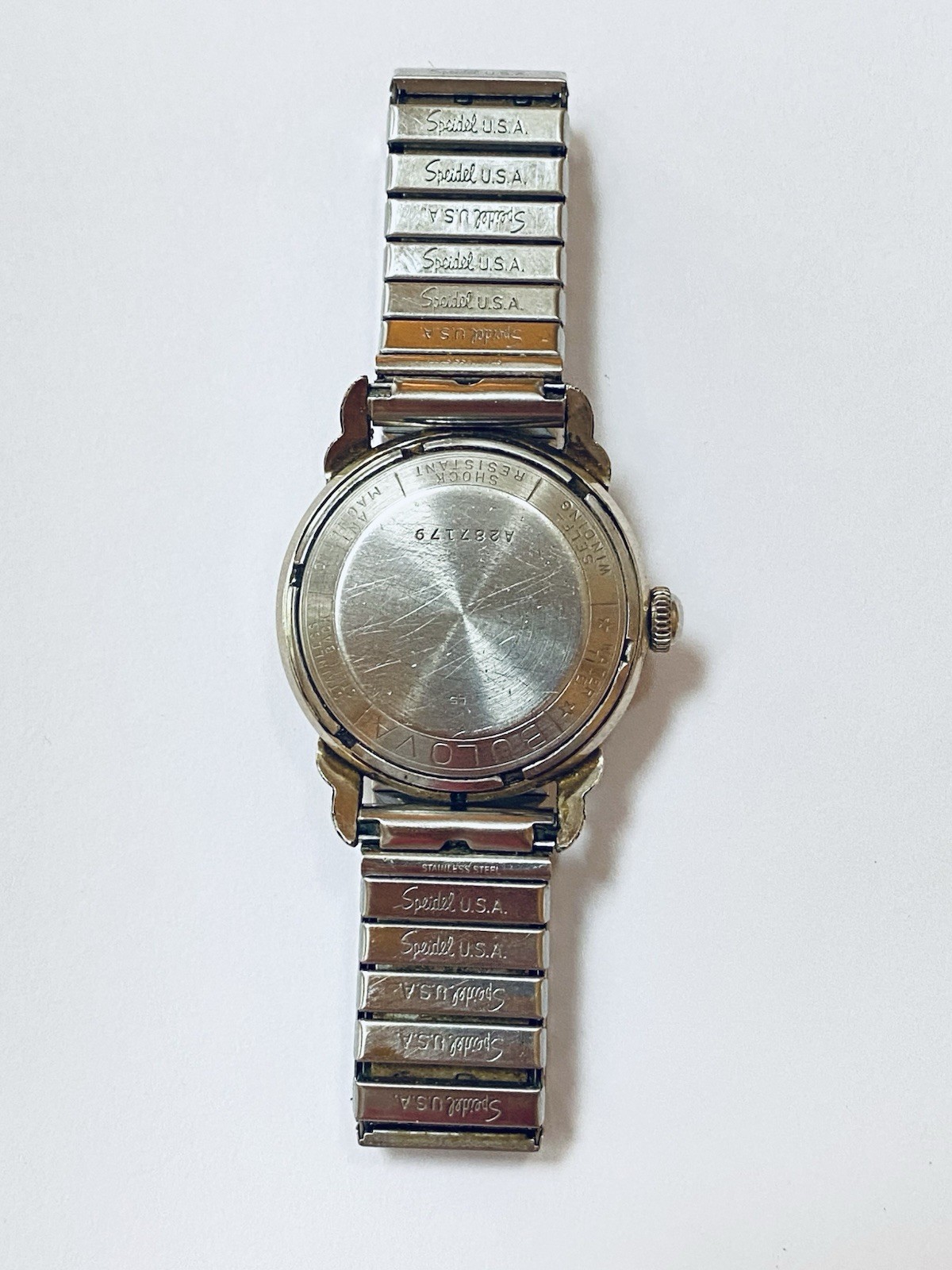 Vintage Bulova Mens 23 Jewel Self-Winding Six Adjust Automatic 32mm Wristwatch