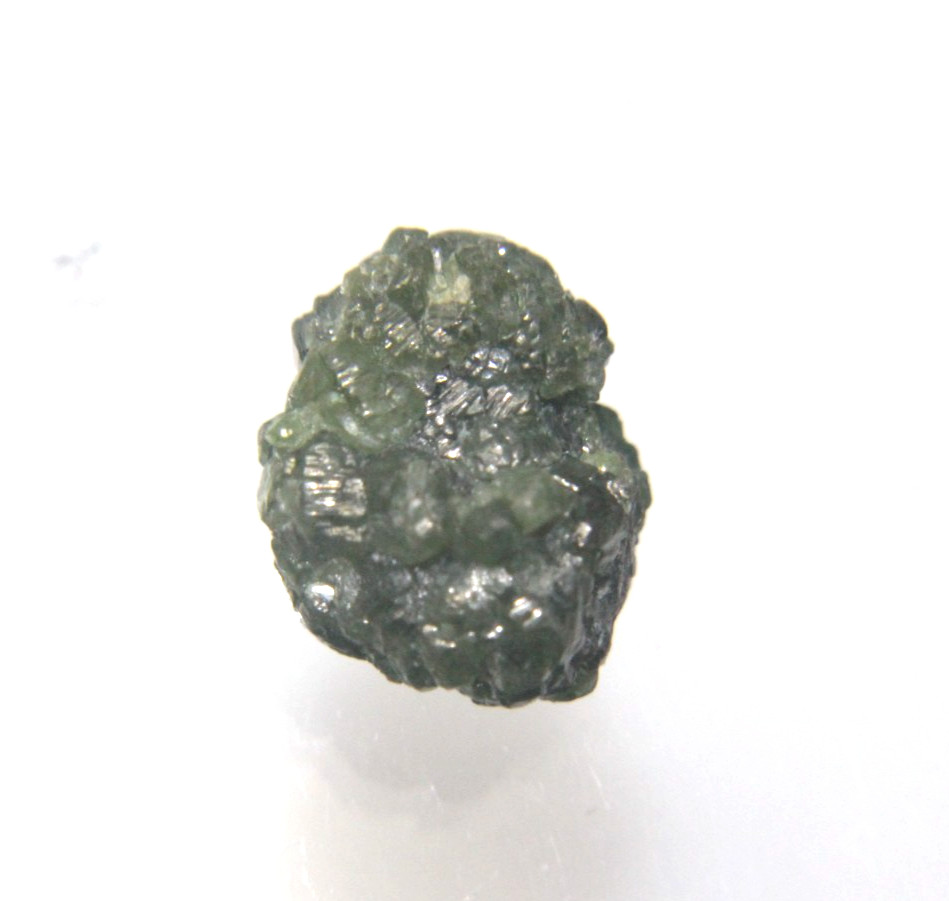 3.90CTS/1 PIECE REAL RAW UNCUT GREEN ROUGH DIAMOND 10.10×8.40×6.45 MM