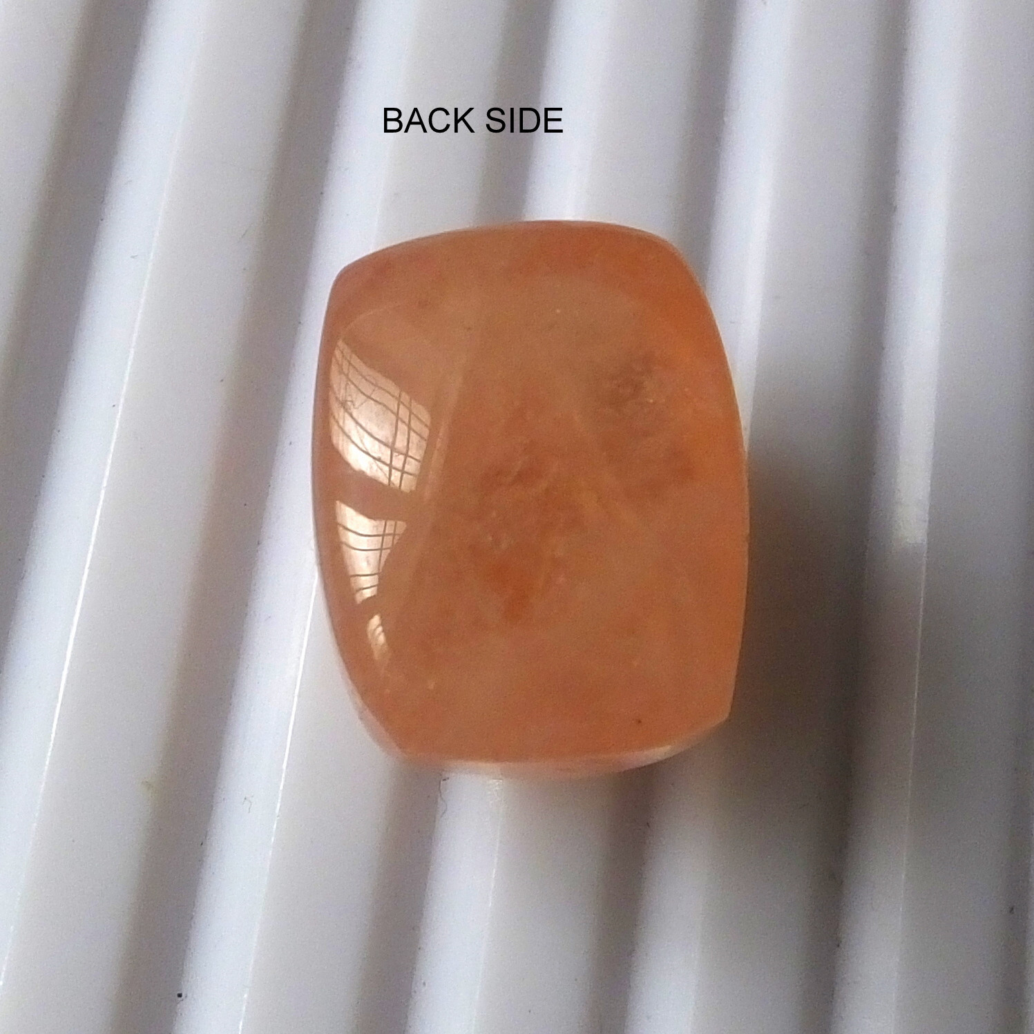 28.00 Carat Natural Peach Morganite Cabochon Cushion Cut Loose Gemstone 18X14 mm