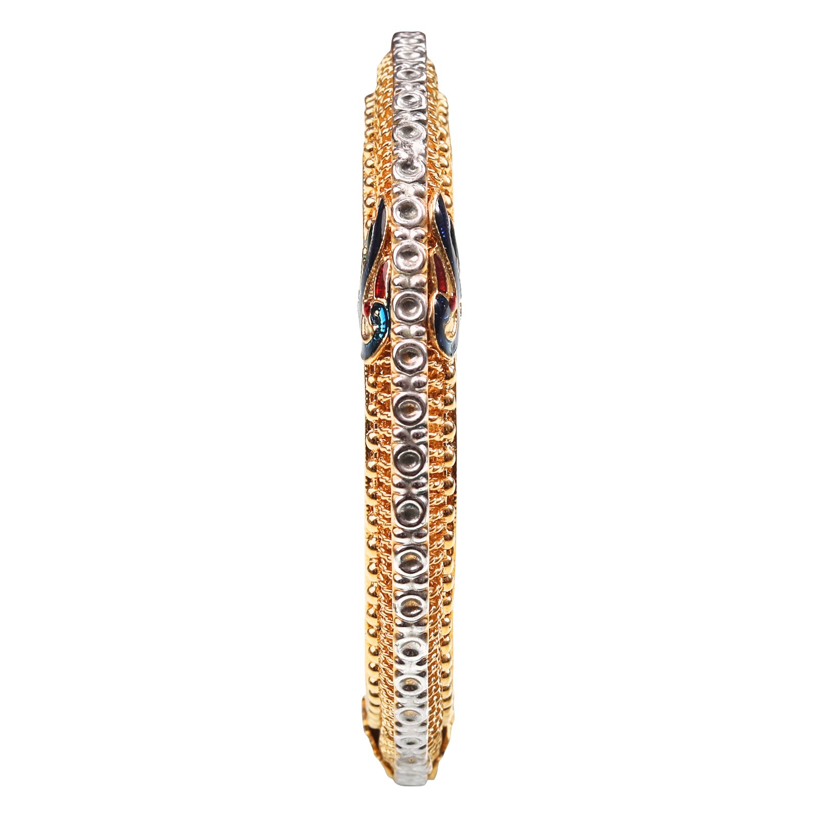 Indian Gold Plated Minakari Bangle Traditional Chudi Ethnic Jewelry