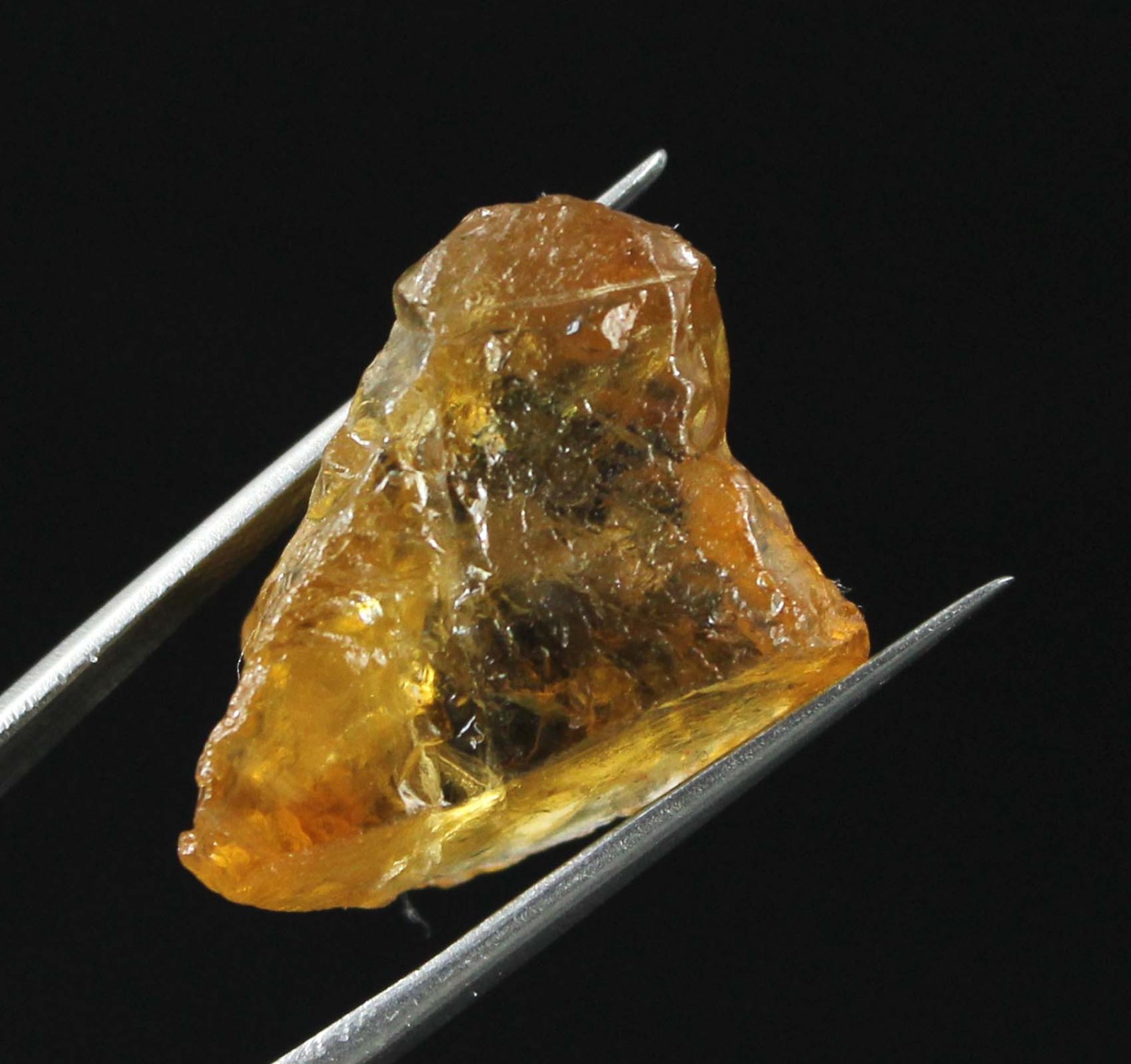 Yellow Grossular Garnet 26.75 Ct Natural Gemstone Rough Certified T37043