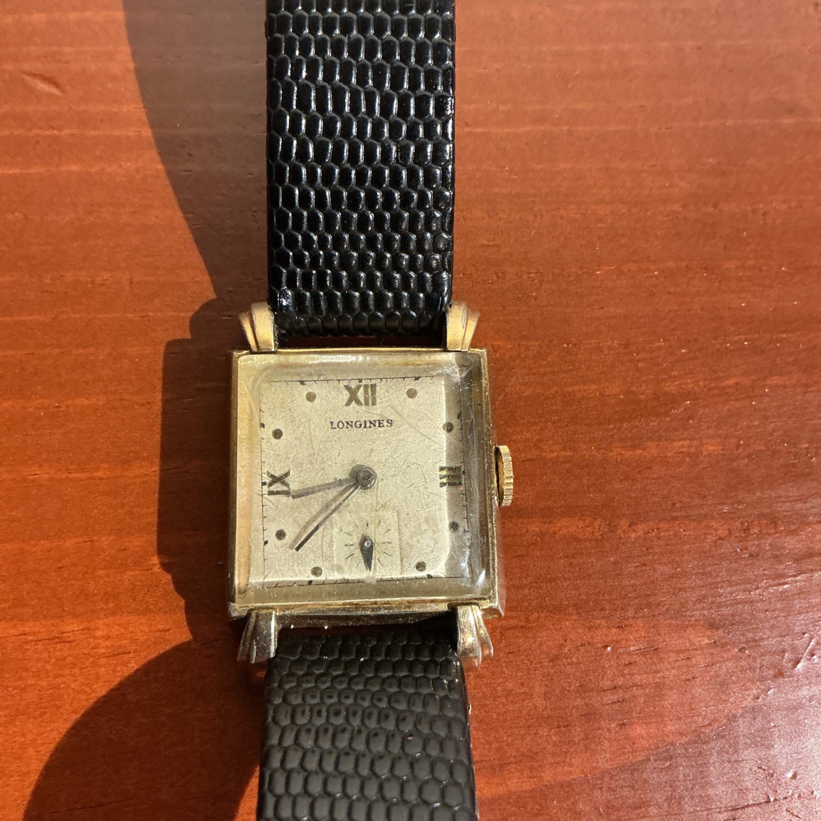 Vintage Longines Mens Watch 1948 Cal 10L 17J 10K Gold Filled Repair Parts