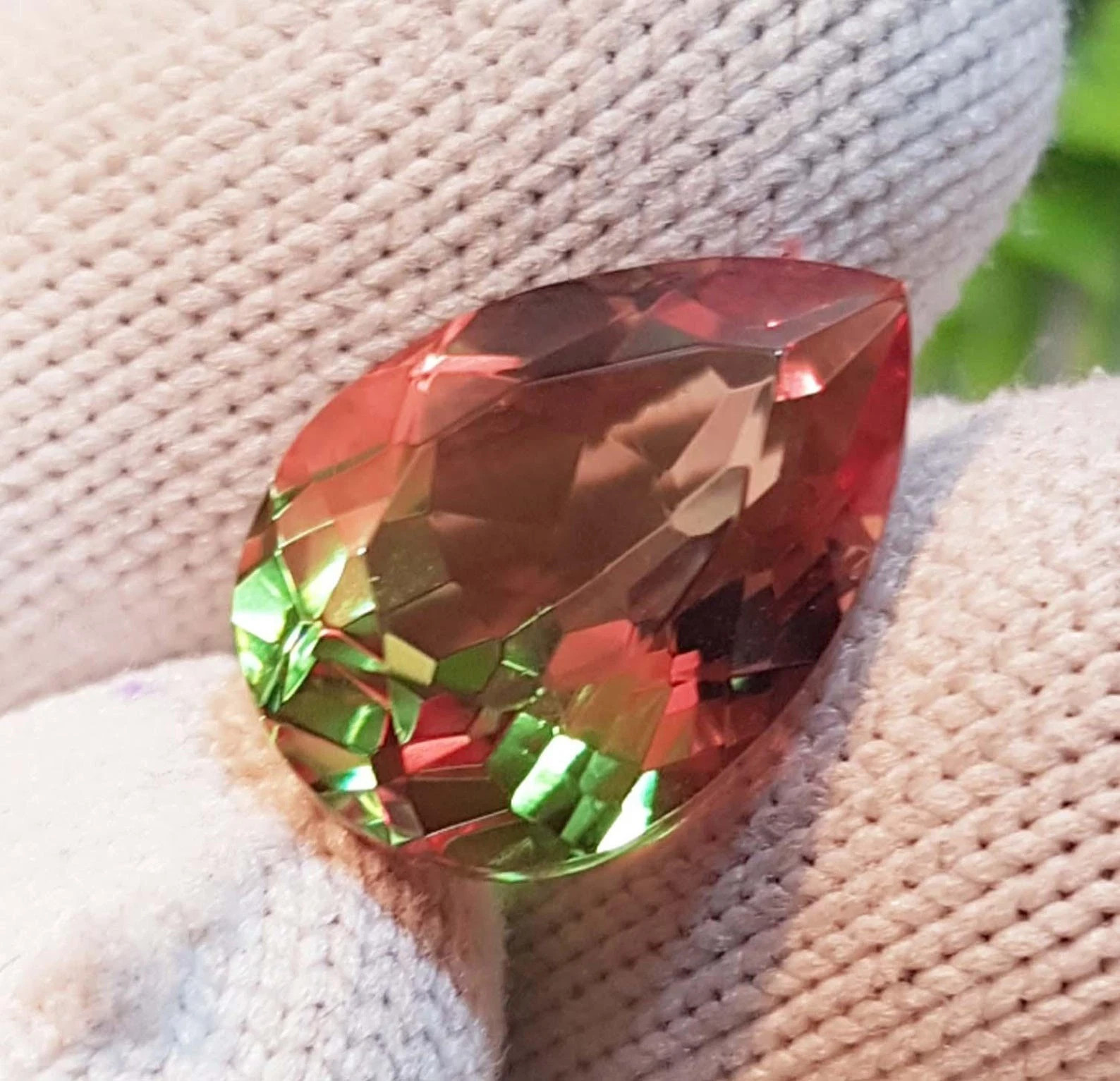 Certified 9.25 Ct Natural Zultanite 7 Color Changing Turkish Pear Loose Gemstone