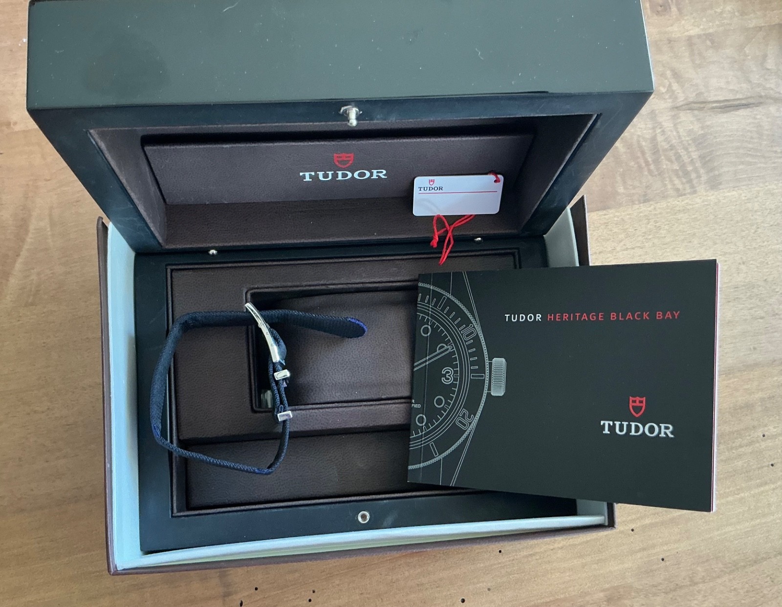 Tudor Heritage Black Bay Blue 41mm MT5602 COSC Full Set Box & Papers Orig. Owner