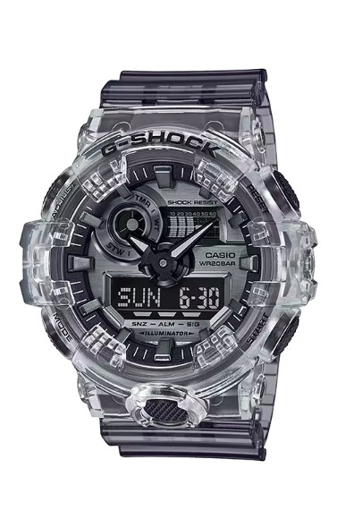 BRAND NEW Casio G-Shock Analog-Digital Semi-Transparent Men’s Watch GA700SK-1A
