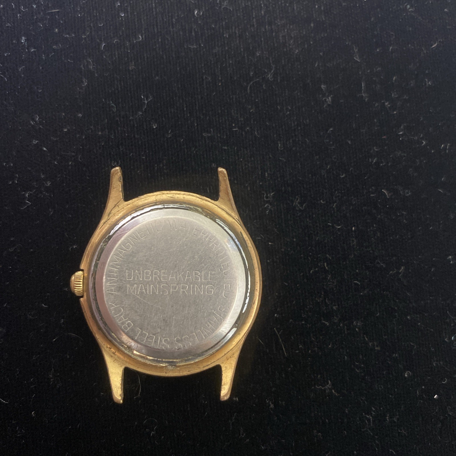 Westbury 20 Jewels Super Automatic Goldtone Watch Not Working As Is