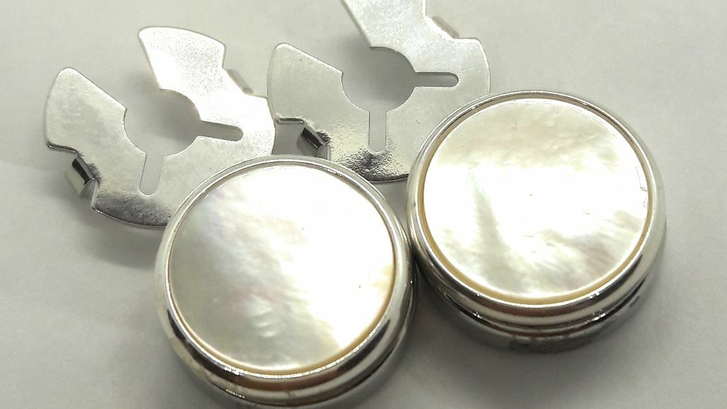 SHIRT BUTTON COVERS CUFF ENHANCERS MANUFACTURERS DIRECT PRICING