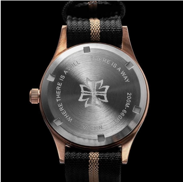 THORN Fathoms Fifty CUSN8 Bronze NH35A Diver 200M Automatic Watch No Radiations