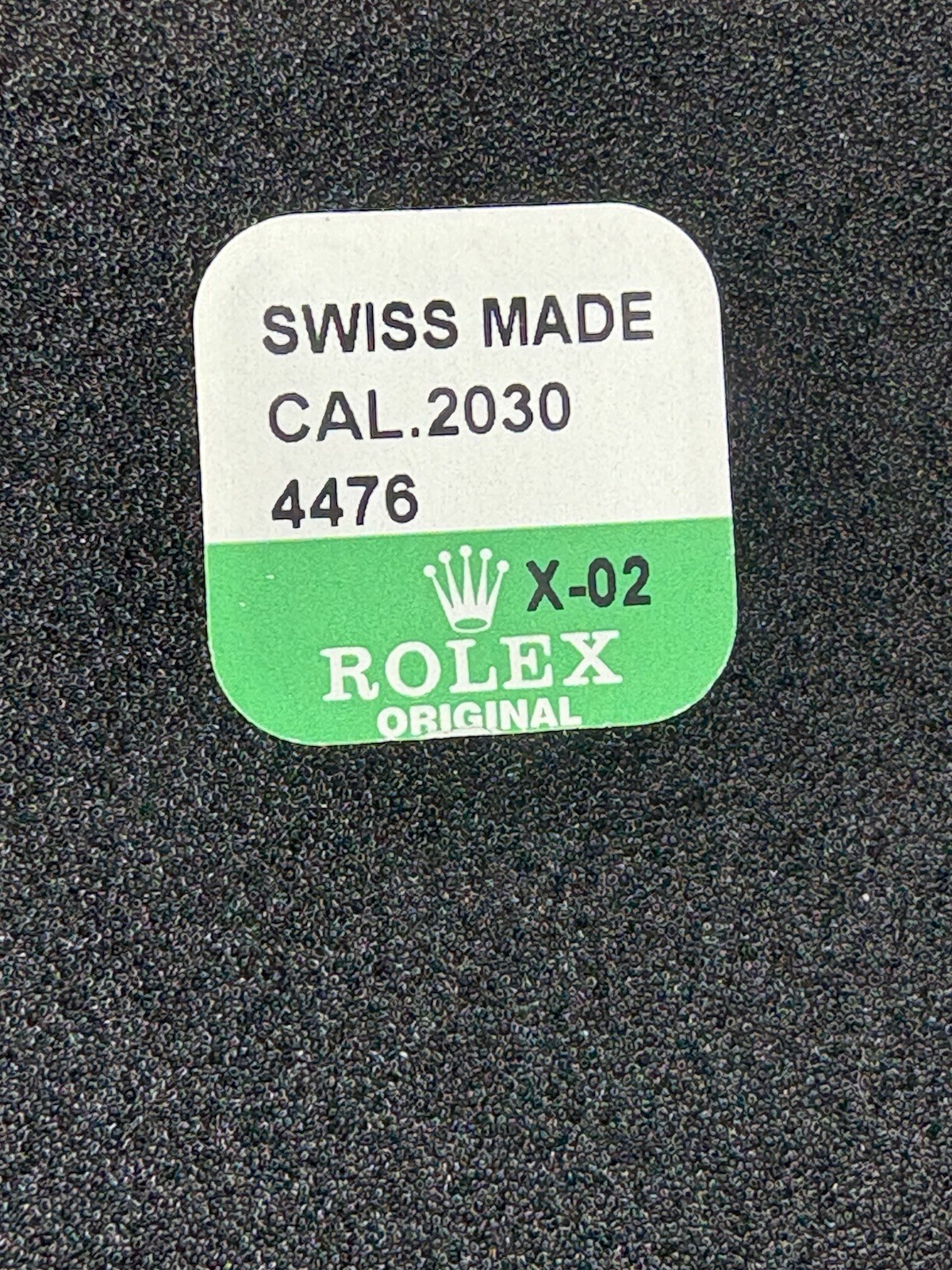 Genuine Rolex Caliber 2030 Axle for Oscillating Weight 4476 New Sealed