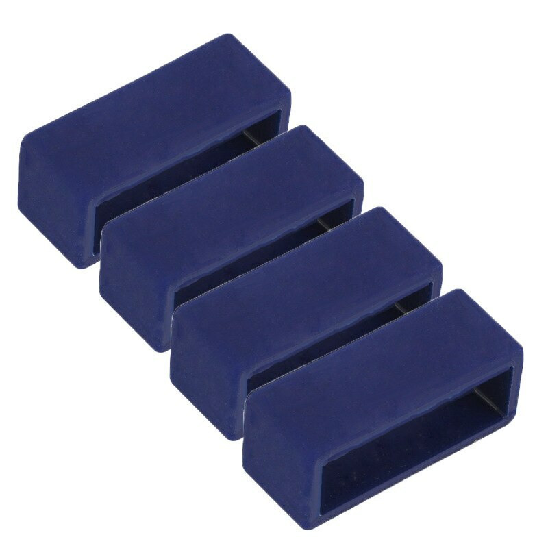 3pcs Silicone Watch Band Ring Loops 12-22mm 24mm-30mm Rubber Strap Clasp Locker