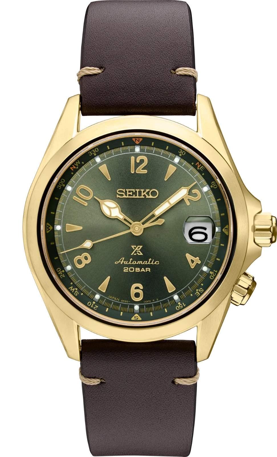 Seiko Prospex Alpinist Green Automatic Men’s Watch – SPB210