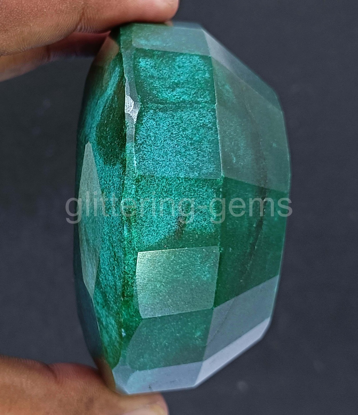 4036.0 Ct Oval Cut Natural Green Emerald IGL Certified Loose Gemstone 5JOU