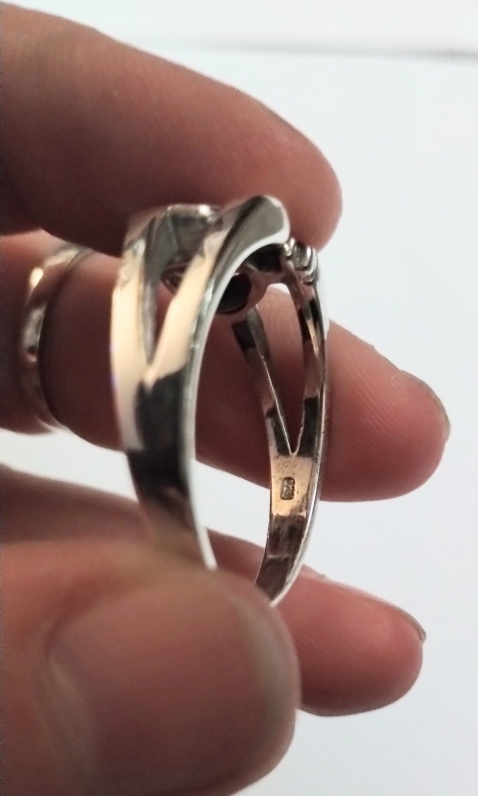 Sterling Silver male and female Symbol Ring Size 15