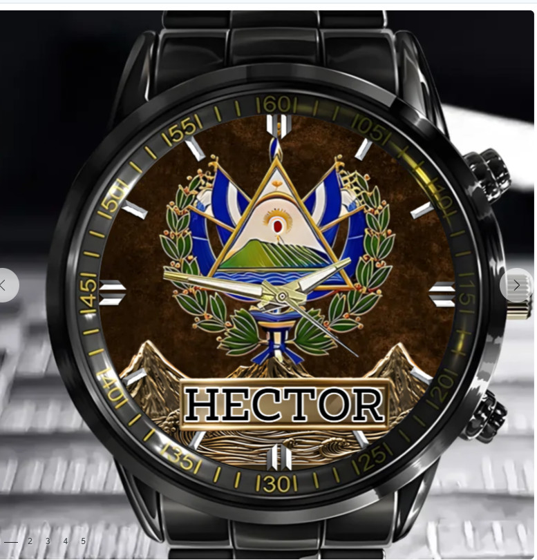 Proud el salvador watch_ personalized name